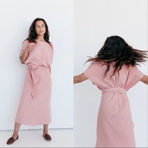 Suunday Dolman dress in Clay